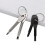 Portable Multitools Keychain Screwdriver-white silver 7