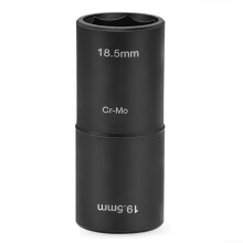 Heavy Duty Wheel Nut Removal Tool 18.5mm 19.5mm Dual Head Lug Nut Wrench for Ford and Land Rover