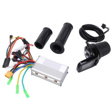 Elektrische fietsmotorcontroller met LCD-paneel, borstelloze controller, ondersteuning voor sinusgolftechnologie, gegroefde behuizing, goede