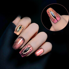 Fashionable 8ml Gel Nail Polish Effortless Nails Art Supplies-H