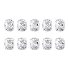 10x coeur ongles strass ongles Art breloques forme-style 23