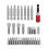 Durable 34pcs Security Bit Set Comprehensive Hex Star 1