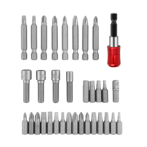 Durable 34pcs Security Bit Set Comprehensive Hex Star