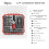 Durable 34pcs Security Bit Set Comprehensive Hex Star 6