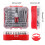 Durable 34pcs Security Bit Set Comprehensive Hex Star 3