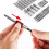 Durable 34pcs Security Bit Set Comprehensive Hex Star 5