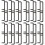 48 Stuks Mini Meubelgrepen Dolly House Benodigdheden 5