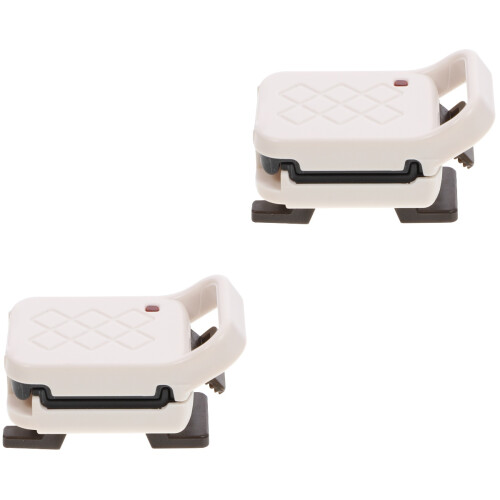 2Pcs Mini Breakfast Maker Plastic Waffle Maker For Dollhouse Kitchen 2