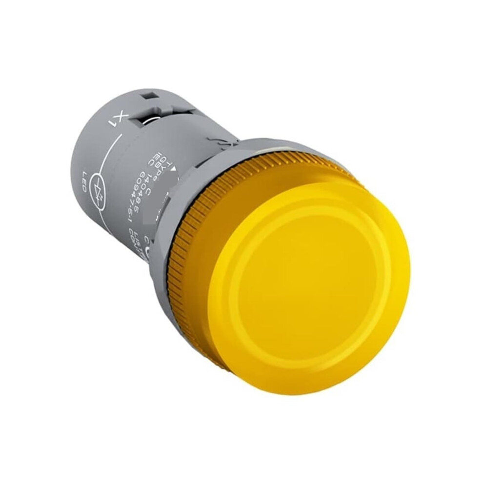 Led Indicator, Model 515Y, Yellow Led Panel Mount Indicator 9001264260880