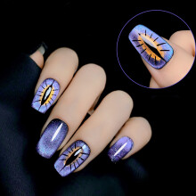 8ml Gel Nail Polish DIY Art Decor Achieve Beautiful Nails-B