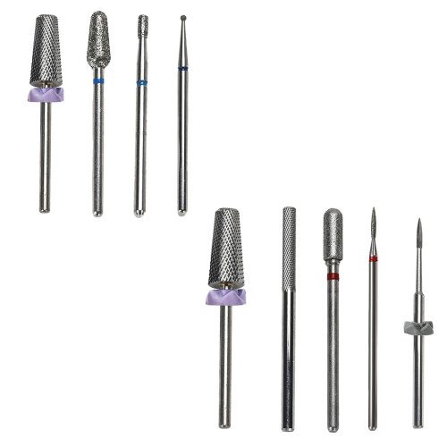 5/6Pcs Nail Drill Bit Set Tungsten Steel Nail-five piece set 2