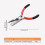 Carbon Steel Needle Nose Pliers Hand Tools DIY Atomizer Tool 3