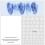 Stylish 3D Snowflake Winter Nail Decor Self Adhesive-6 styles 6