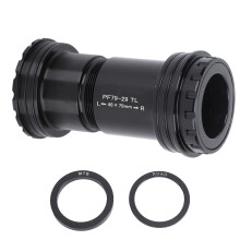 Trapaslagerschalen met schroefdraad voorkomen piepen. Lichtgewicht aluminium behuizing, compatibel met crankstellagers voor mountainbikes en