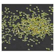 Nagelbedels Mini Kralen Nail Art Studs Goud Zilver-Goud 1,5 mm