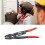 Multi-functional Cable Cutter Pliers Ratchet Wire Stripper 5