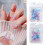 3D Decor Nagelsieraden Elegant Hars Bloemontwerp DIY- vlinderdas 4