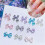 3D Decor Nagelsieraden Elegant Hars Bloemontwerp DIY- vlinderdas 7