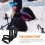 1Pc Portable Black Snowboard Strap Adjustable Nylon Ski Carry Harness 10
