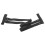 1Pc Portable Black Snowboard Strap Adjustable Nylon Ski Carry Harness 4