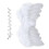 1 Set Newborn Angel Wings With Leaf Headband 5