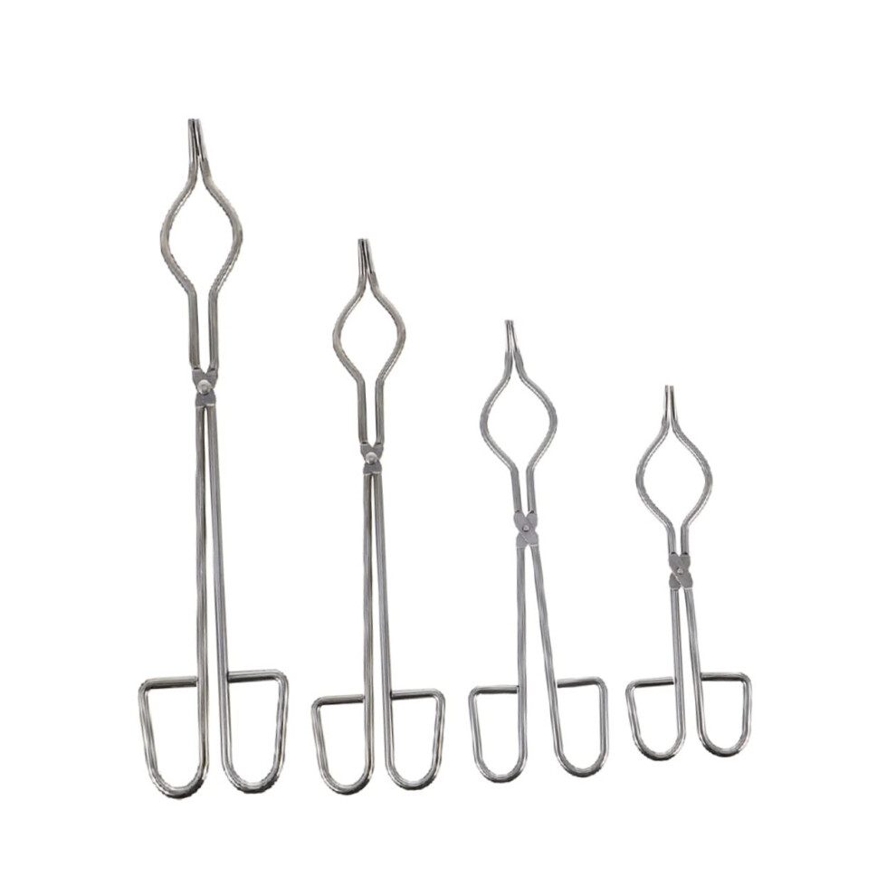 4 Pieces Crucible Tongs Chemical Crucible Clamps For Hightemperature Resistant Beaker Flask Clamps Corrosion Resistant Safe Application 9119770061447