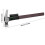 Mini Claw Hammer Round Head Plastic Handle-Square head right an 3