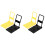4 Pcs Mini Platform Truck Model Decorative Small Scale 4