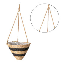 Garden Hanging Planter Plant Storage-Pointed bottom black