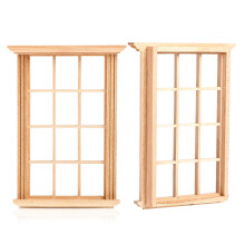 12 Unidades Mini De Ventana Para Casa De Muñecas 1/12