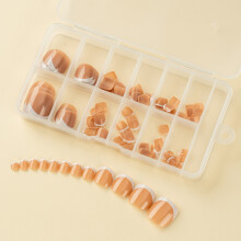 120x/boîte presse sur ongles conseils français faux-TNSYGT05
