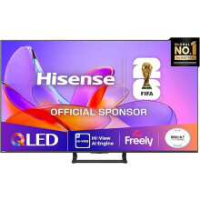 Hisense 50" 50A7QTUK QLED Smart AI TV - 4K Direct Lit Viewing, Quantum Dot Colour, Hi-View AI Engine, Built in Subwoofer, Dolby Vision, Dolby Atmos