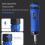Durable Screwdriver with Comfortable Grip,-0.1 to 0.6NM 6