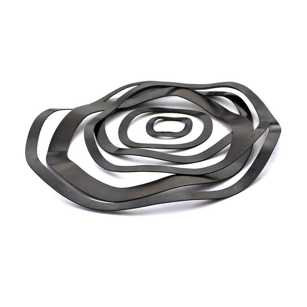 10/50/100 Pieces M3 M4 M5 M6 M8 M10 M12 M14 Black Steel 65Mn Three Wave Washers Spring Washer(10Pcs,M12x18x0.3) M12x18x0.3 10Pcs 9001264187255