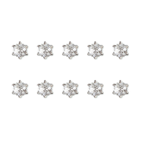 Ensemble de 10 strass pour ongles, cristaux-style 06