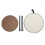 Klappbarer runder Campingtisch aus 1