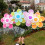 Colorful Wind Spinners Eye Catching Pinwheels for-cloud lotus 6