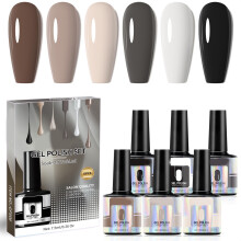 Eye Catching 6 color Nail Gel Set Showcase Your Nail-GPS06