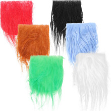 One Set Of Diy Gnome Beards Decorative Accessories Pre-Cut Colored