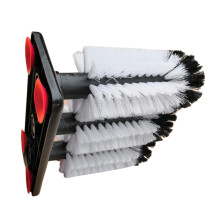 3Pcs Brush Head Set Water Bottle Cleaning Brush Glass Cup Washer