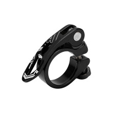 Snelspanner voor zadelpen, lichtgewicht aluminiumlegering met roestwerende coating, ergonomisch hol ontwerp voor MTB en racefiets, eenvoudig te