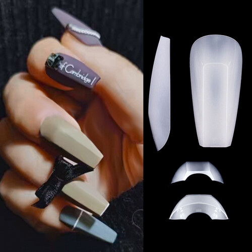 Full Cover Nail Tips Manicure Accessories Artificial-nature 2