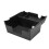 Center Console Organizer ABS Schwarz mit 6