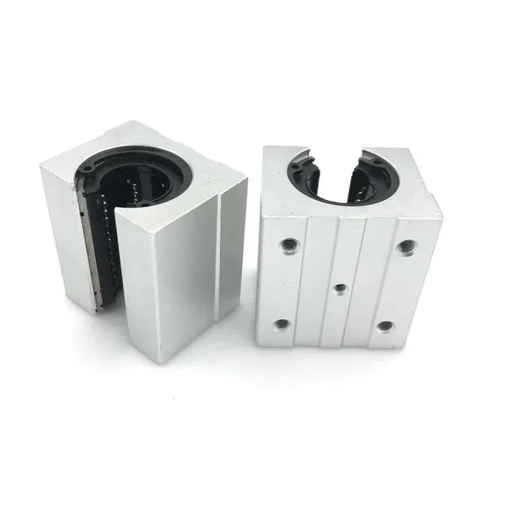 Linear Motion Ball Bearing Slide Block, Steel Construction, 2 Pcs (Sbr20uu) 9001264261412