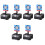 6 Pcs Electronic Shooting Target Auto Reset No Battery 3
