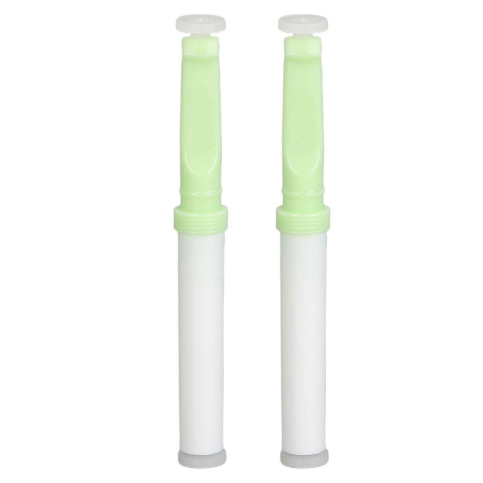 2pcs Smoke Cessation Device Concentration Stress Relief Anxiety Reduction Quitting Smoke Support Inhaler