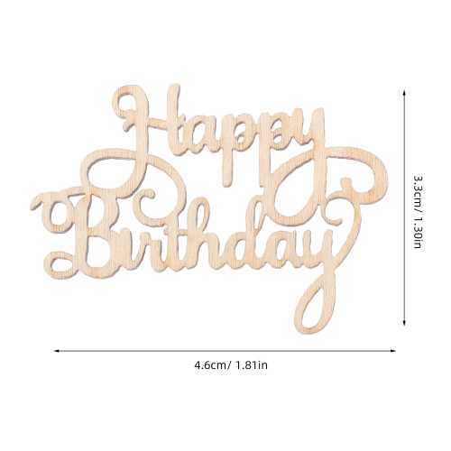 30Pièces Décorations En Khaki Pour Mur Table Anniversaire 1