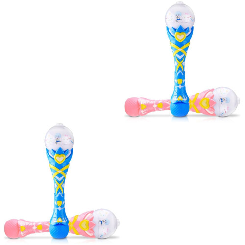 2Pcs Electric Bubble Wand With Light And 2