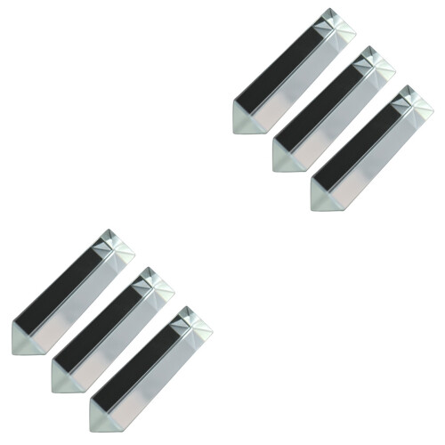 6 Pièces Équilatéraux En Verre Pour Lumineux 2
