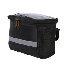 Wasserdichte Fahrradlenkertasche mit transparenter PVC-Oberfläche, robuste Schnellverschluss-Fronttasche für verschiedene Fahrräder, ideal für